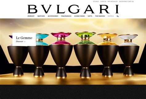 bvlgari us website.